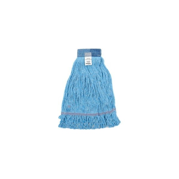 Nexstep Commercial Products Large Blue Looped Mop Head Wide Band 97157-PL - main